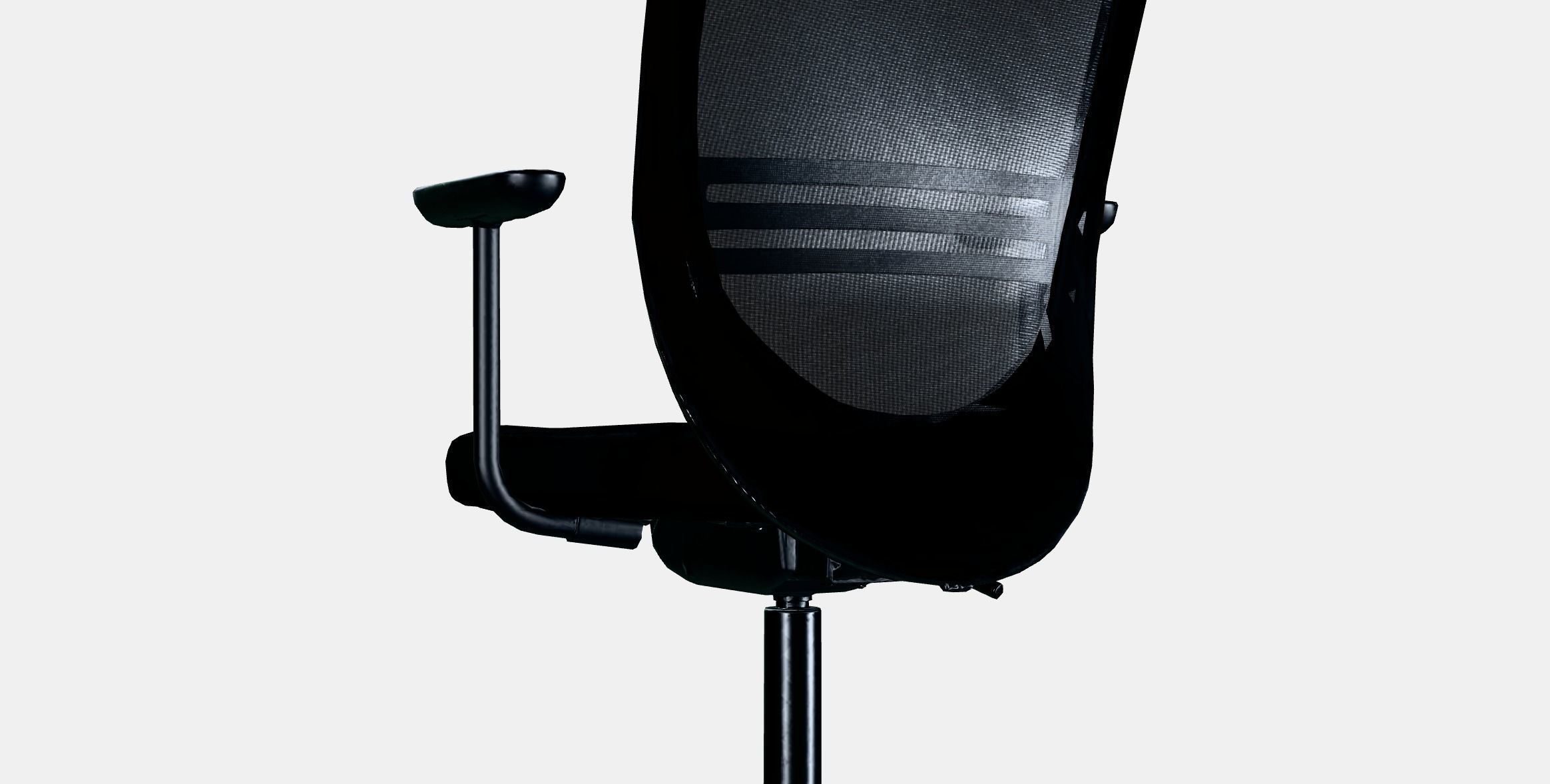 FLINTAN swivel chair with armrests 3D model_4