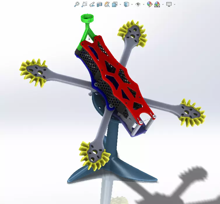 Fpv drone stand Free 3D print model