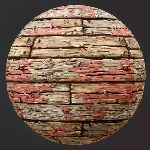 Stylized Wood Seamless Texture 