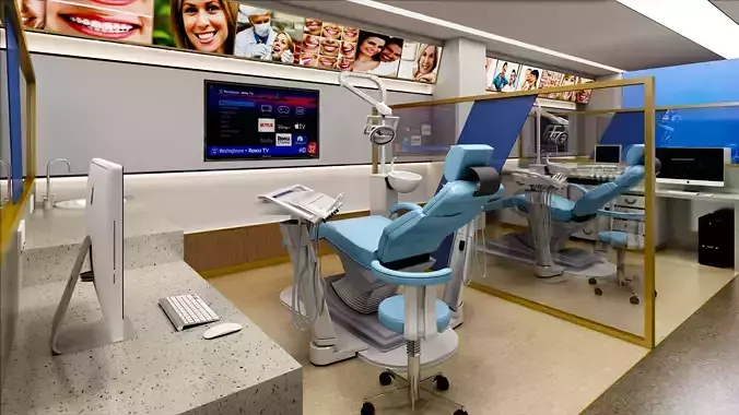 Dental clinic reception design