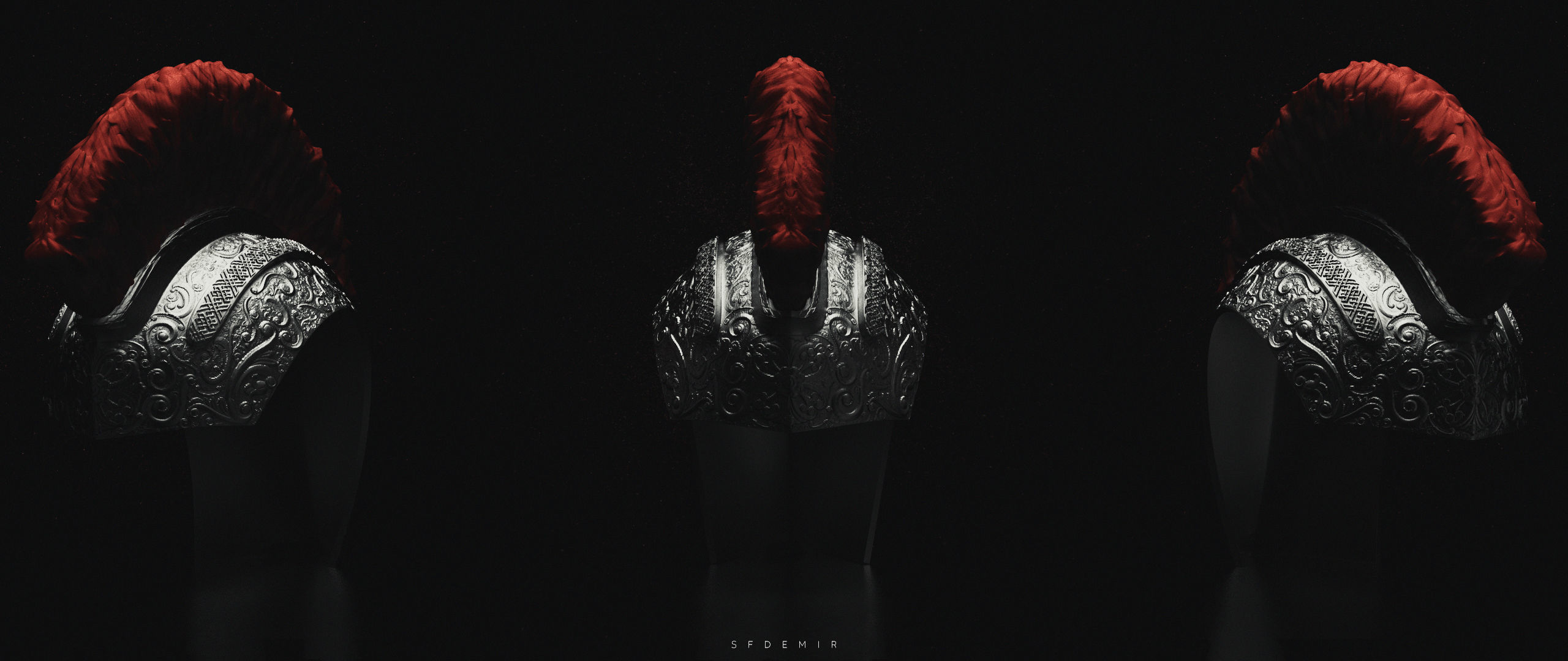 Roman Helmet 3D Model 3D model_4