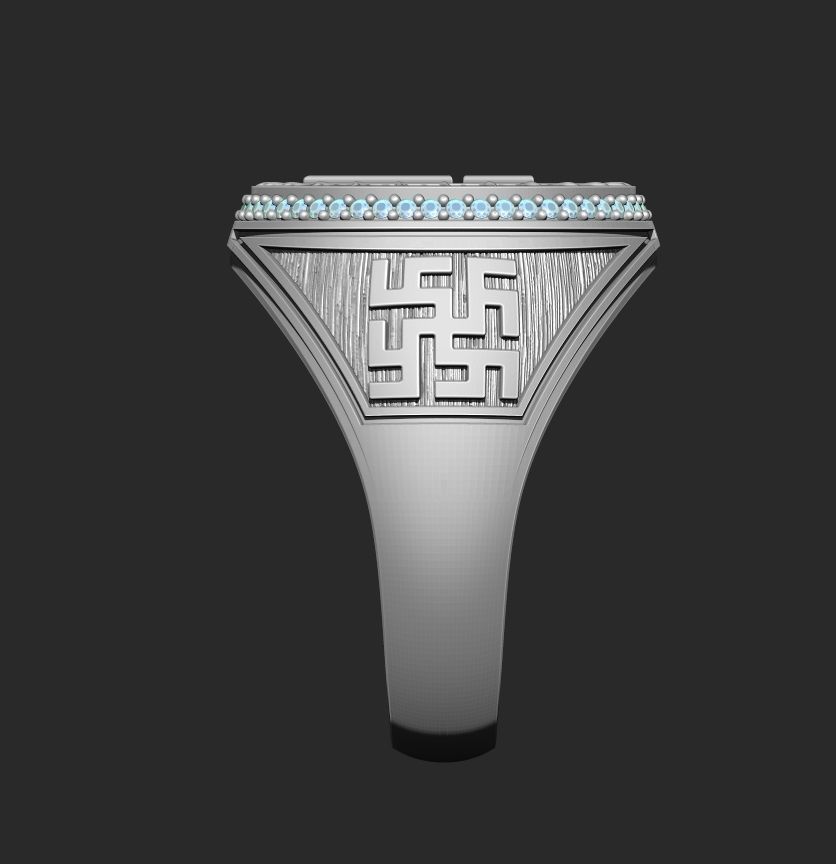 THE SLAVIC RING OF VELES Printable Model 3D print model_4