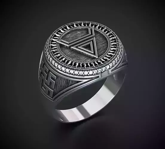 THE SLAVIC RING OF VELES Printable Model
