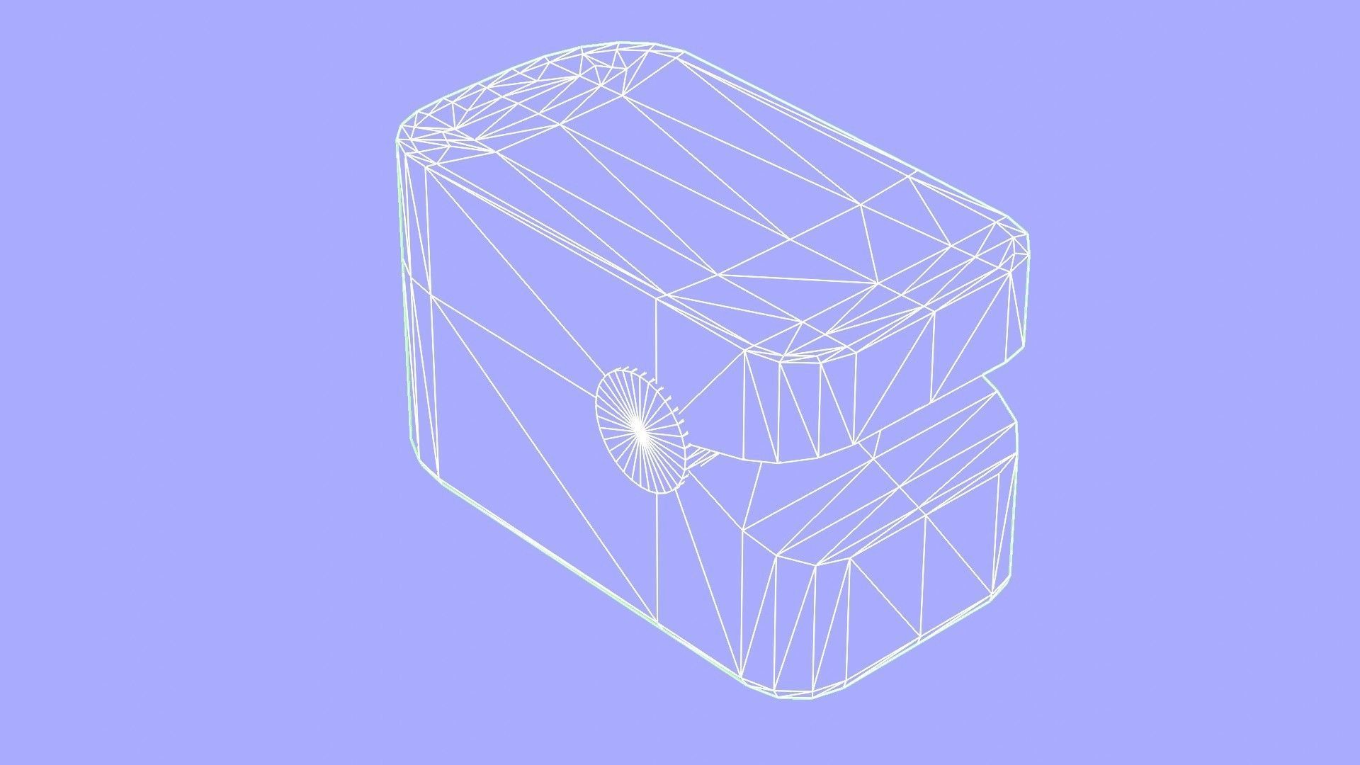 Pulse Oximeter Low-poly 3D model_3