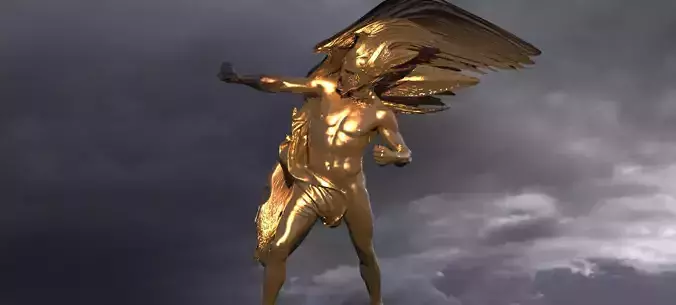 Apollo Solar wave Sculpture