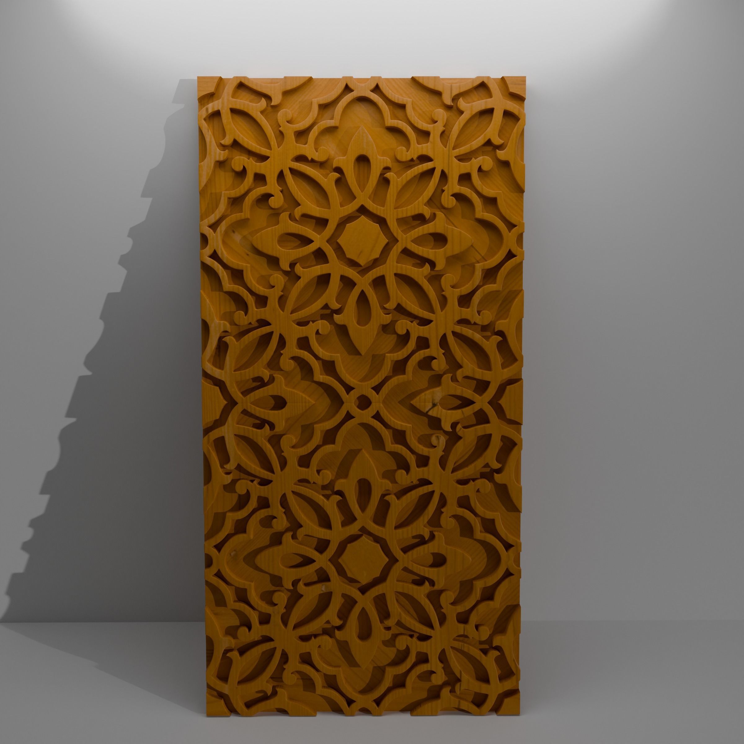 Islamic Geometric Design Pattern 3D model_5