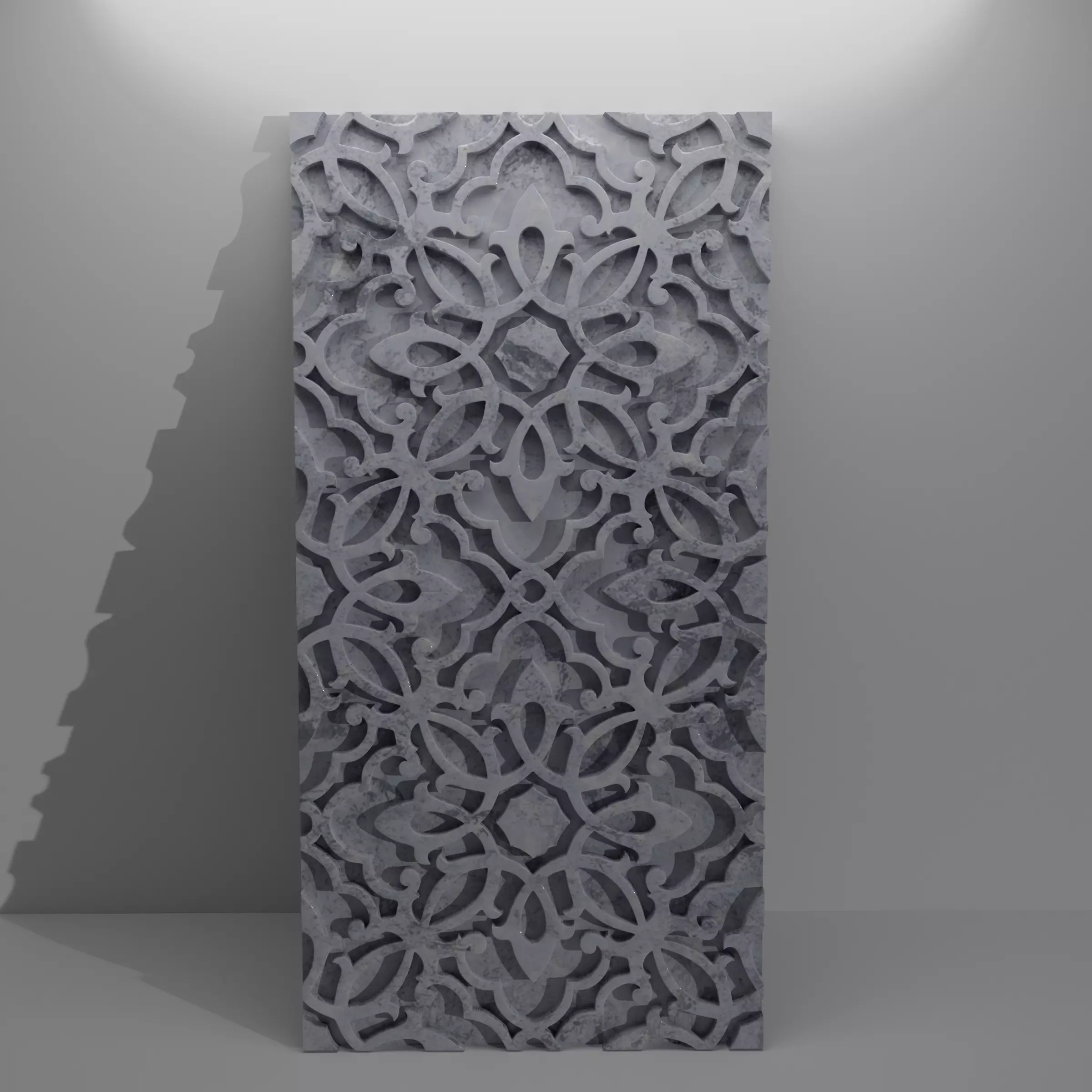 Islamic Geometric Design Pattern 3D model_0