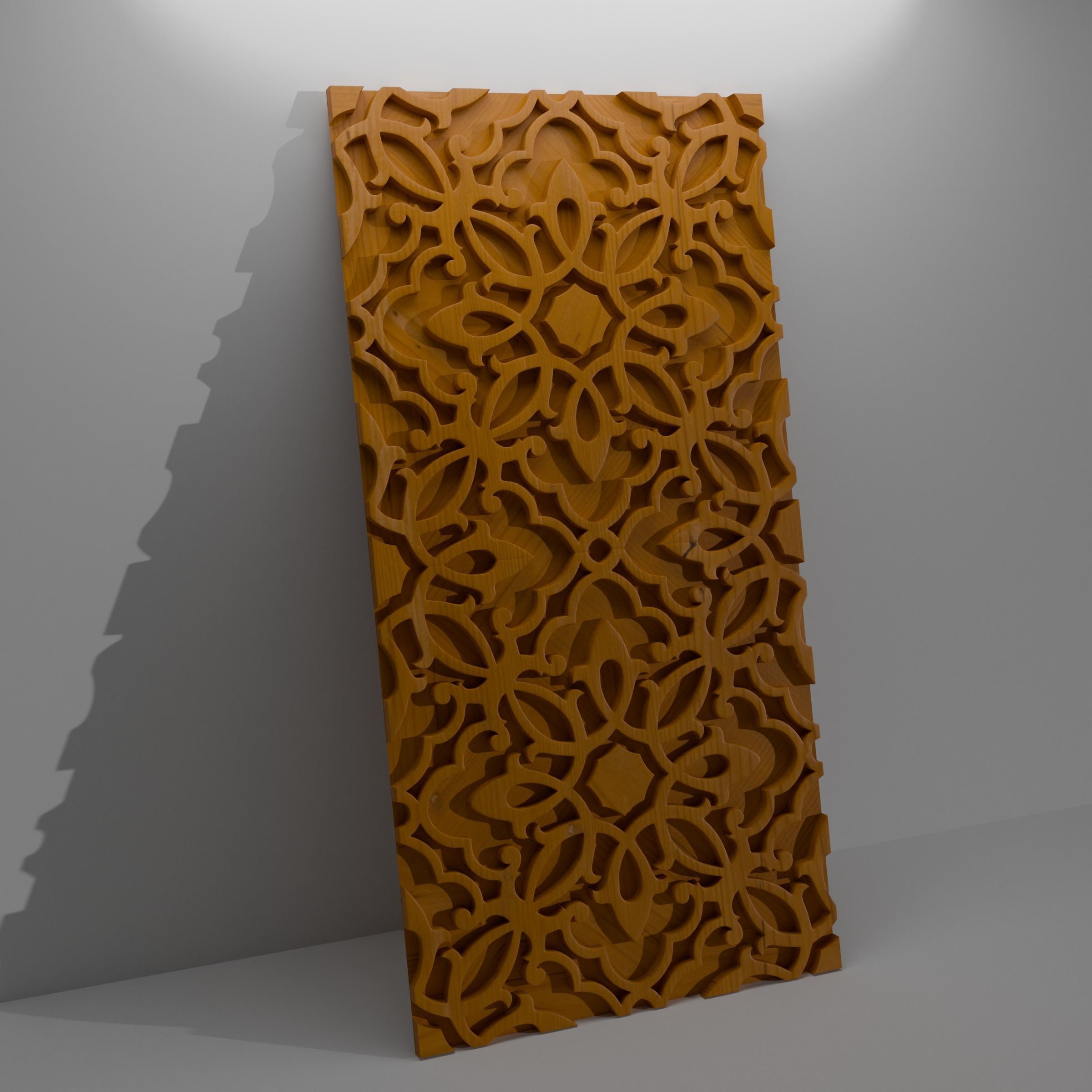 Islamic Geometric Design Pattern 3D model_3