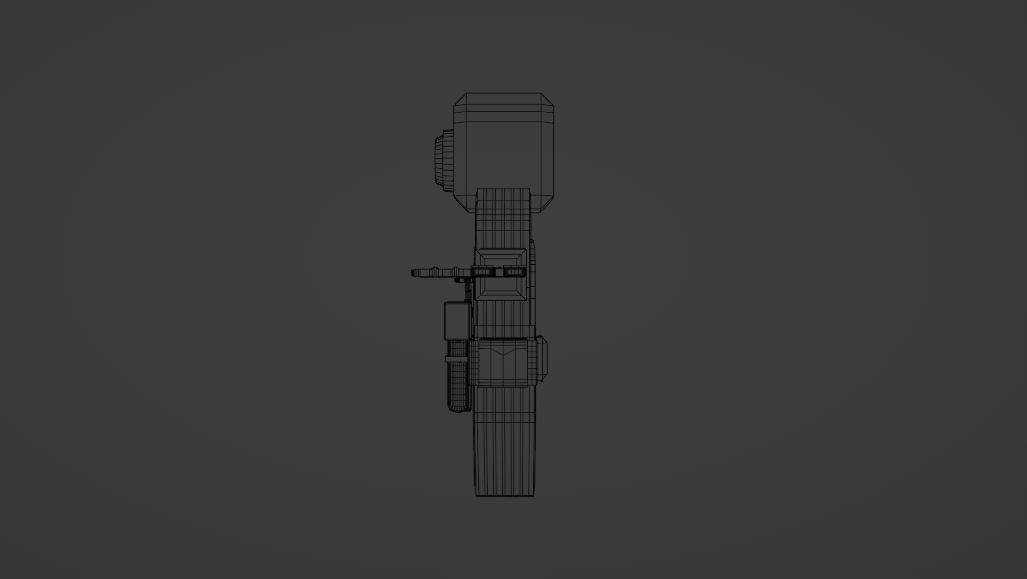 Repair Robot  Low-poly 3D model_11