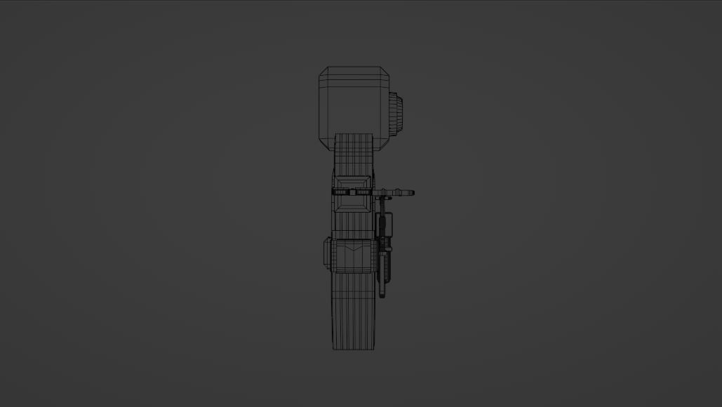 Repair Robot  Low-poly 3D model_9