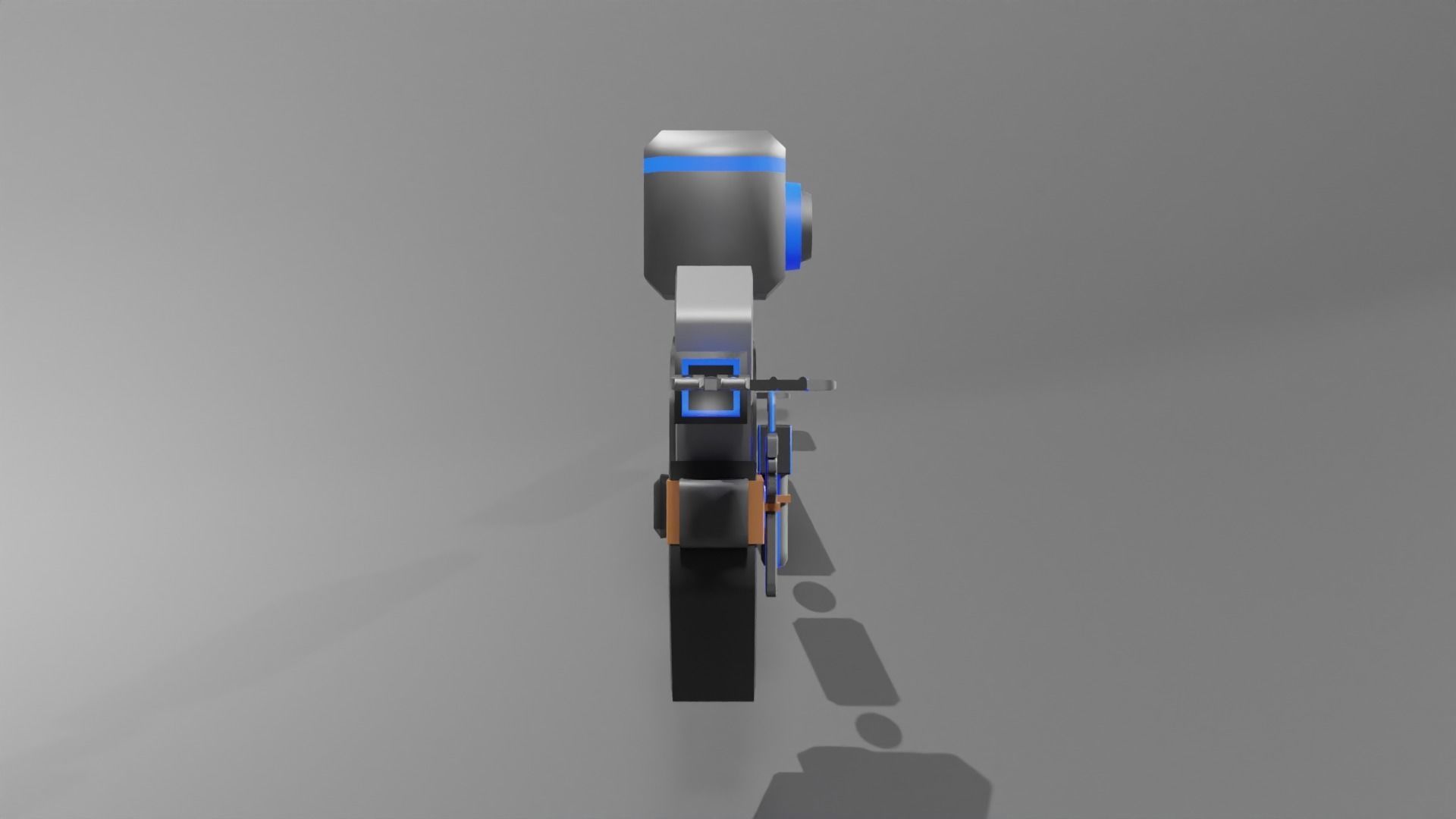 Repair Robot  Low-poly 3D model_5
