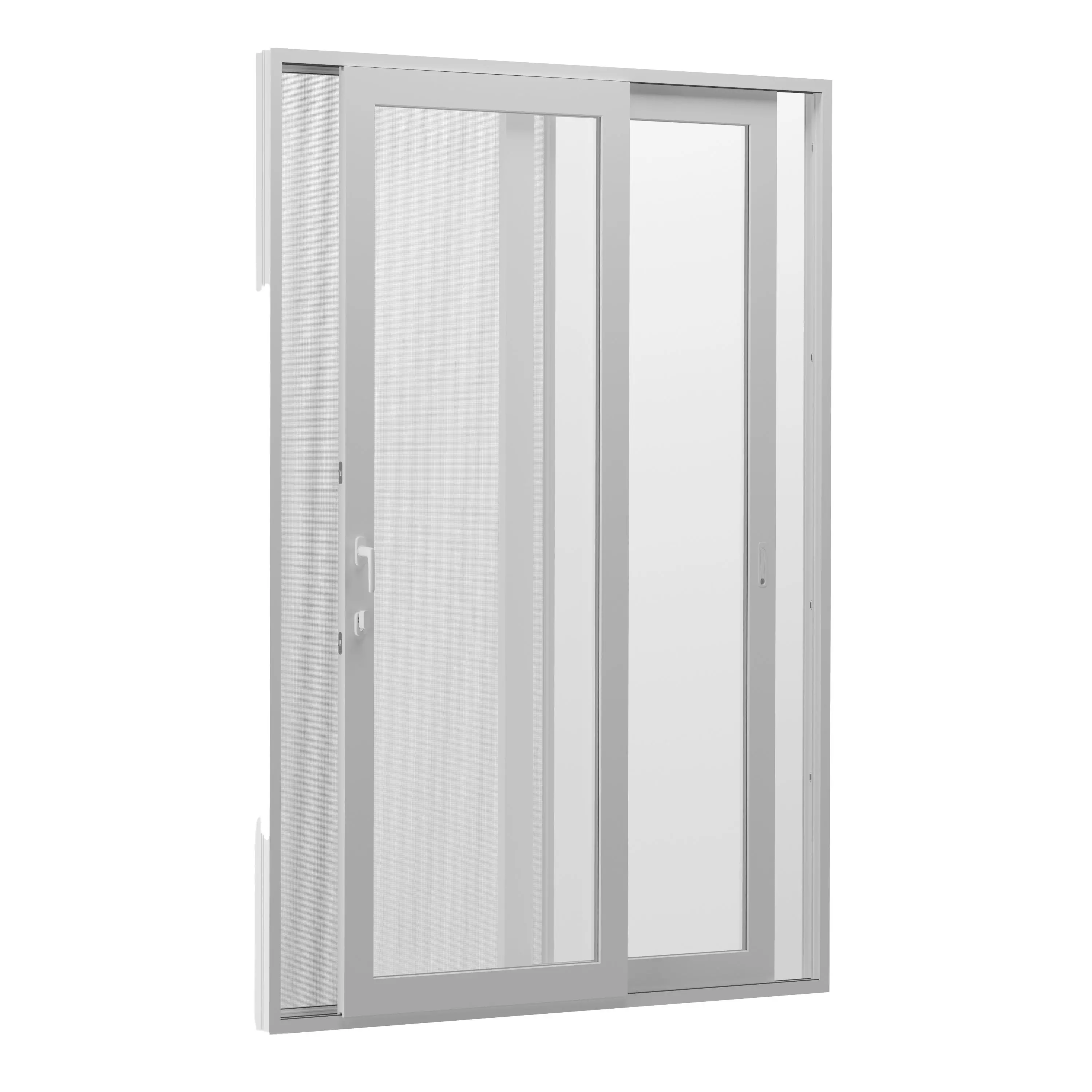 Sliding aluminum doors 3D model