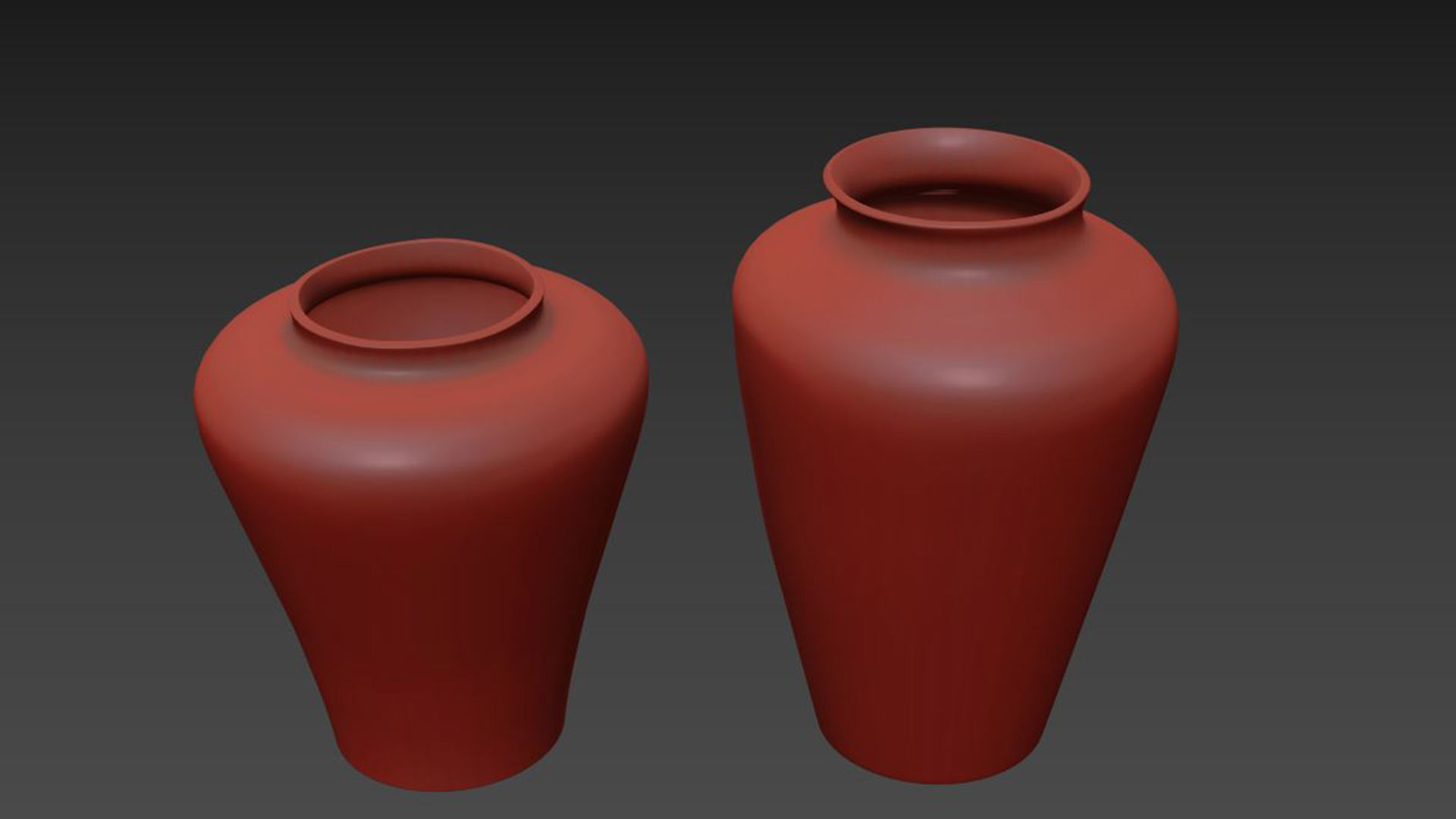 Poe Volcanic Glaze Vases 3D model_6