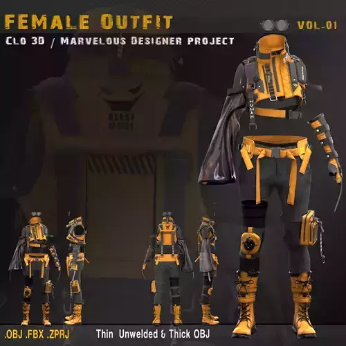 Female Outfit -vol01