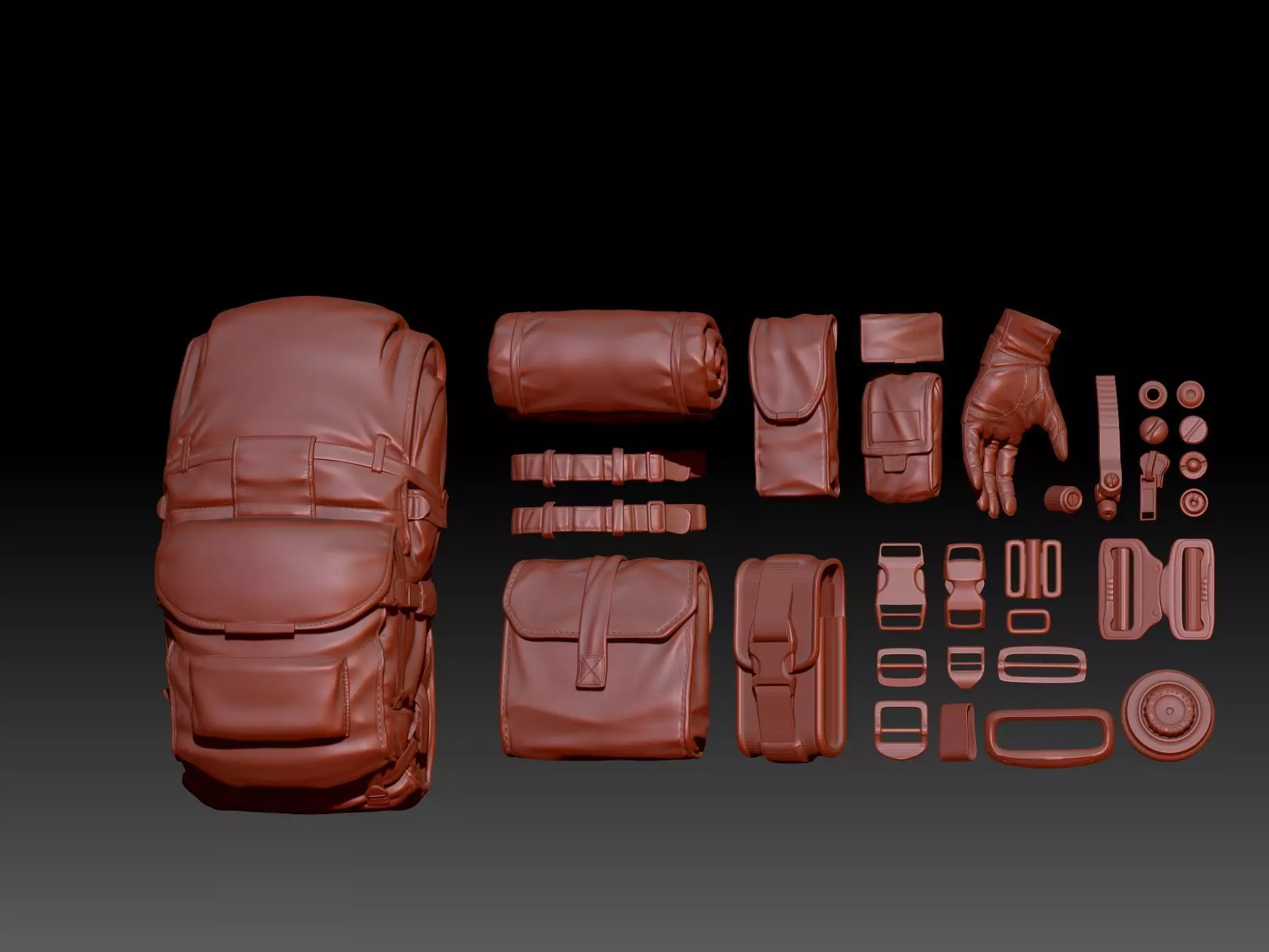 material Free 3D model