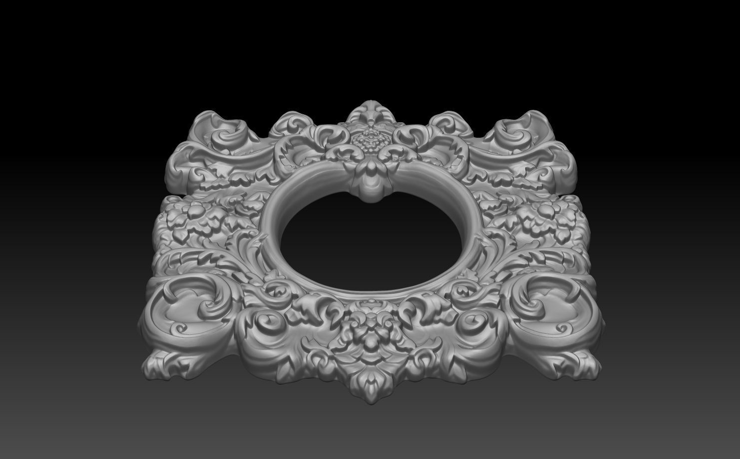 Bas relief Frame 240506 16 3D print model_4