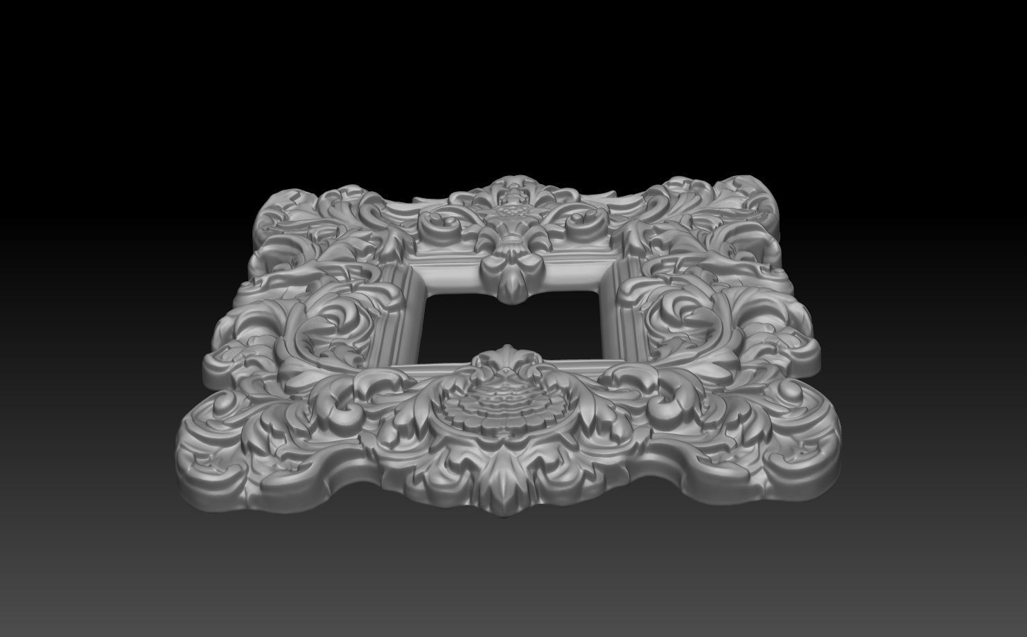 Bas relief Frame 240506 15 3D print model_4