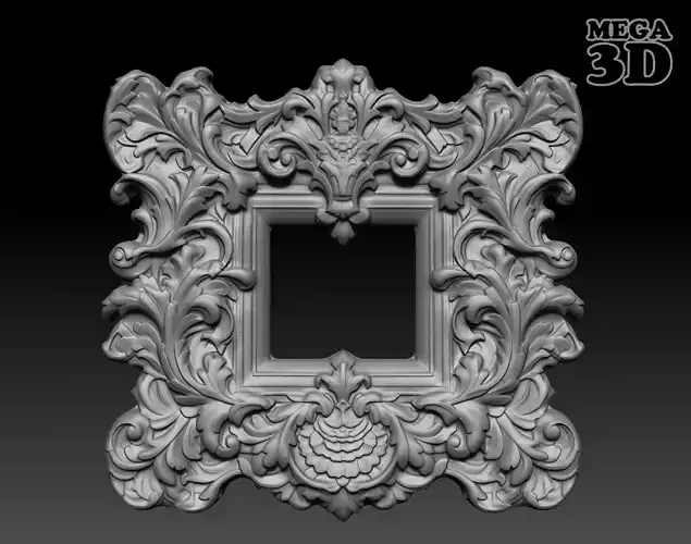 Bas relief Frame 240506 15 3D print model