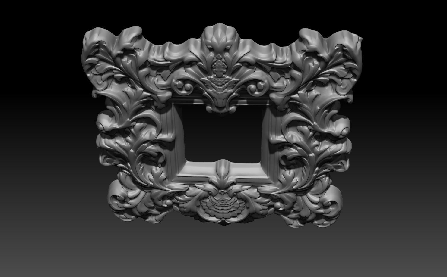 Bas relief Frame 240506 15 3D print model_3