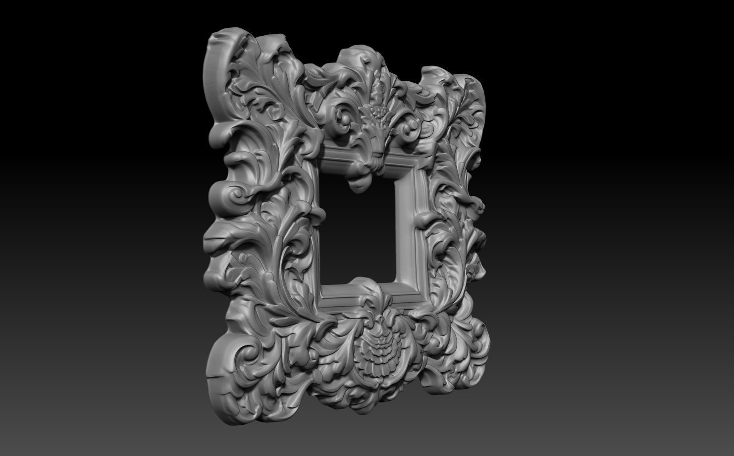 Bas relief Frame 240506 15 3D print model_2