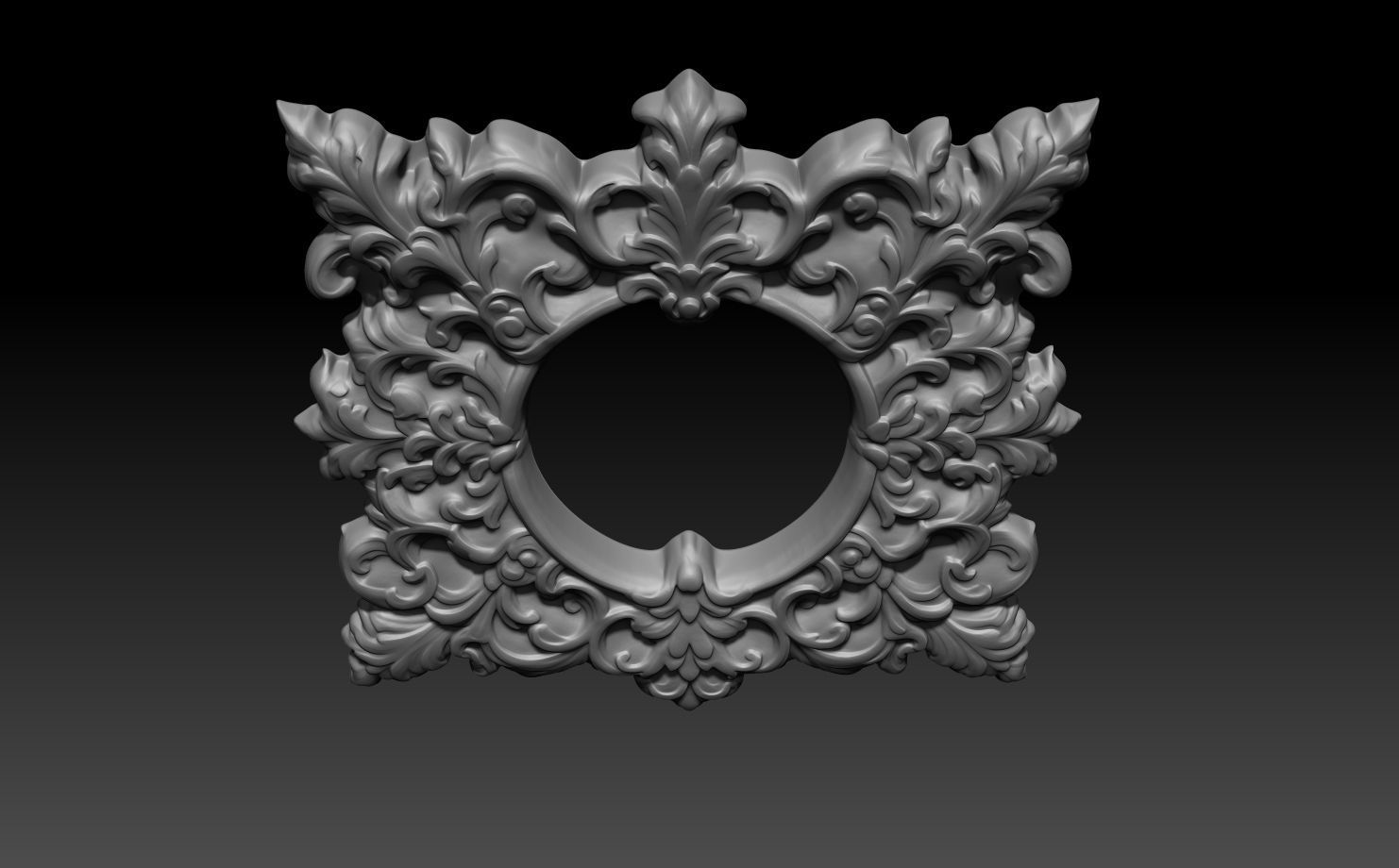 Bas relief Frame 240506 14 3D print model_3