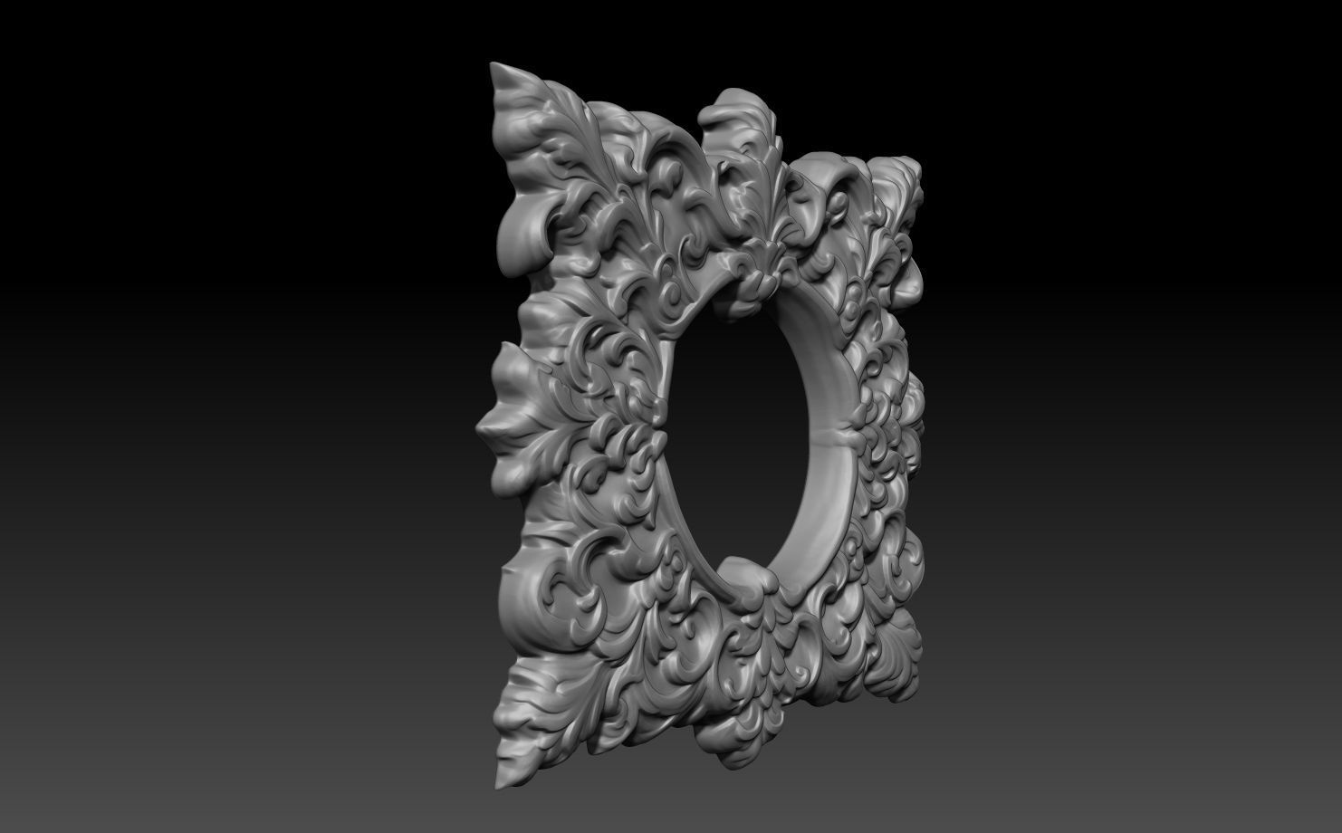 Bas relief Frame 240506 14 3D print model_2