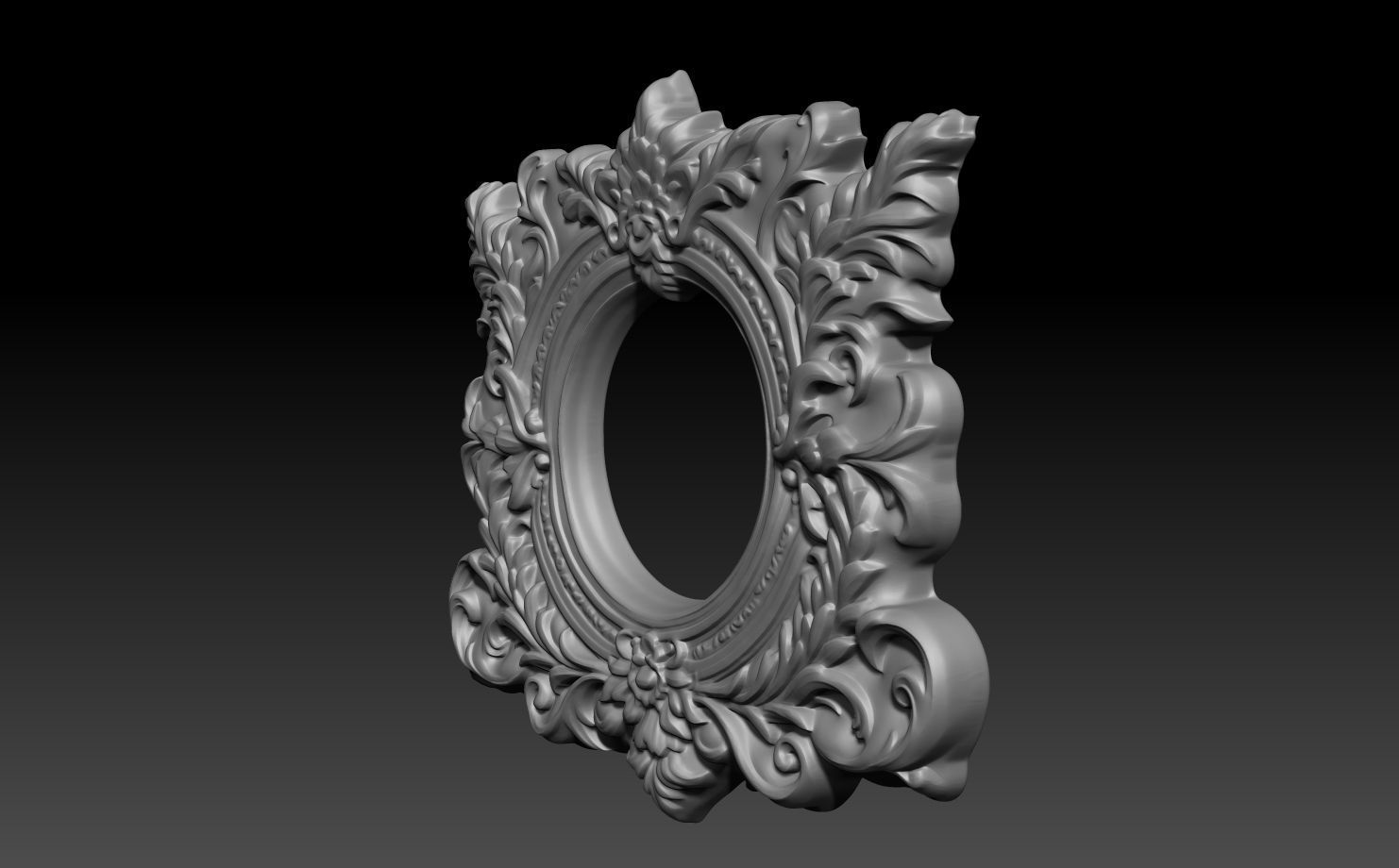 Bas relief Frame 240506 13 3D print model_5