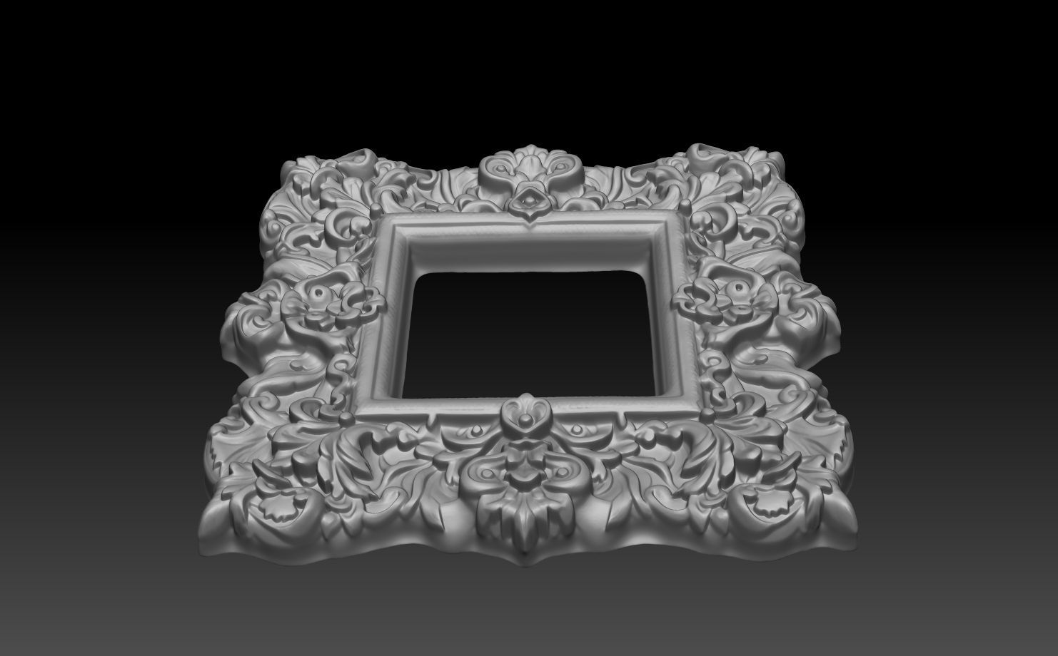 Bas relief Frame 240506 12 3D print model_4
