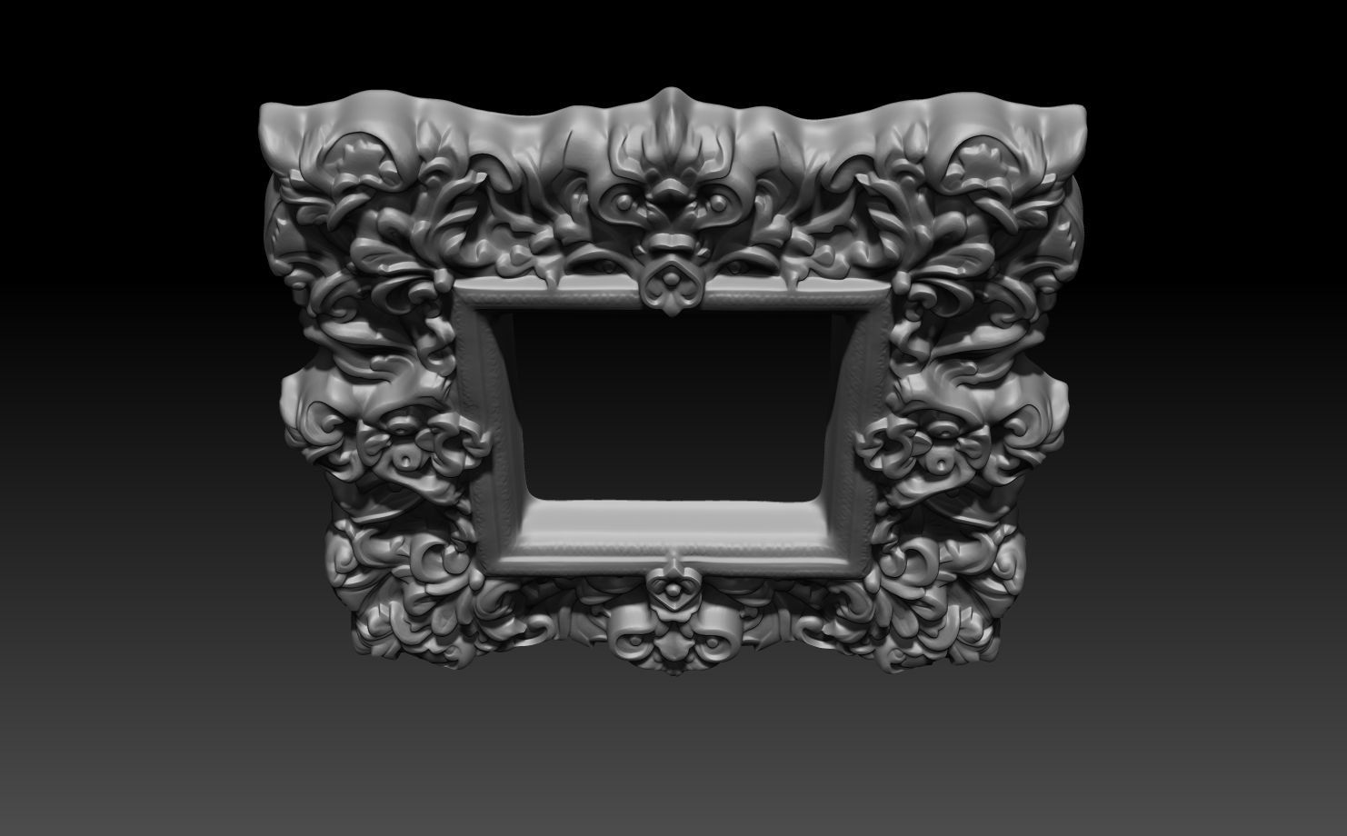 Bas relief Frame 240506 12 3D print model_3