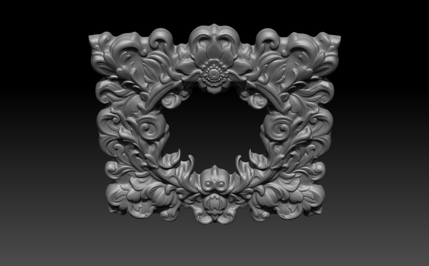 Bas relief Frame 240506 11 3D print model_3
