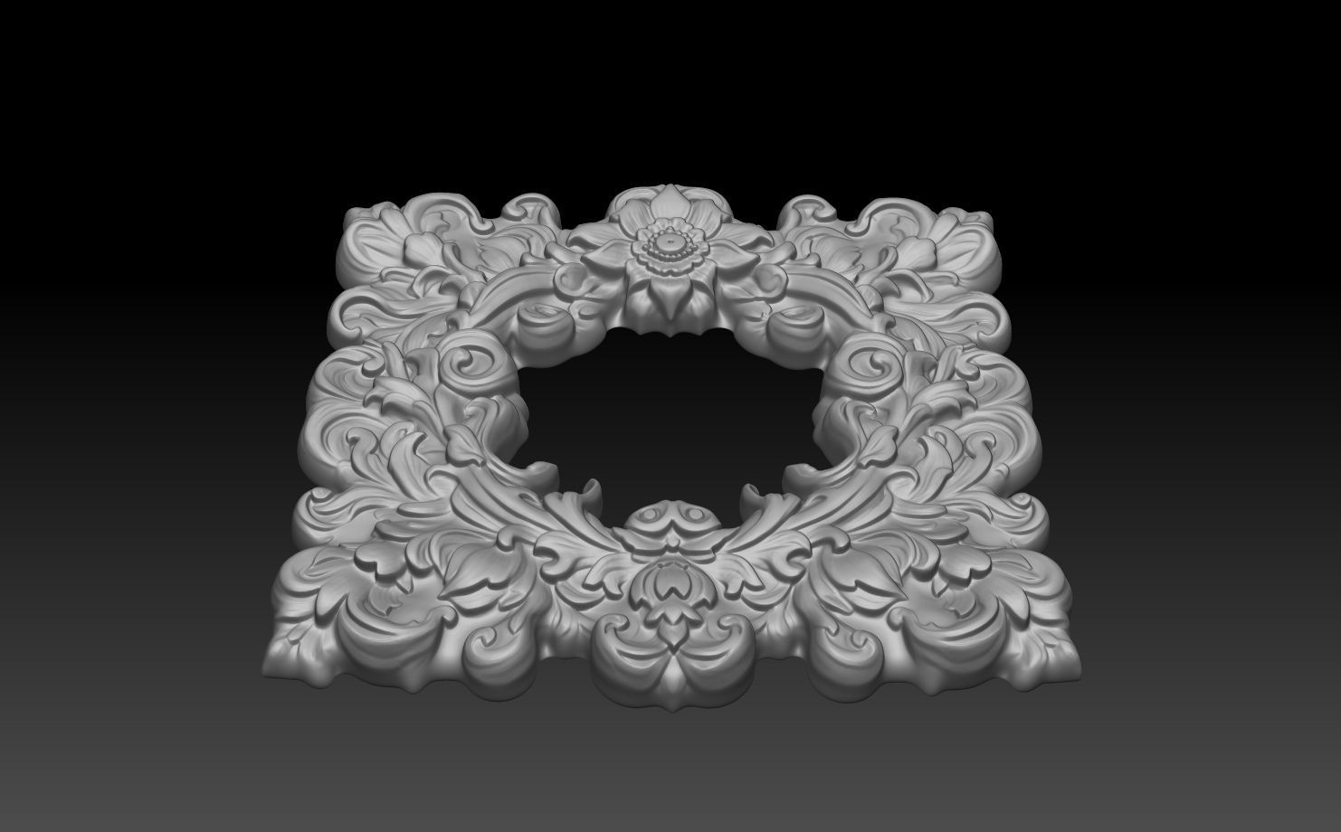Bas relief Frame 240506 11 3D print model_4