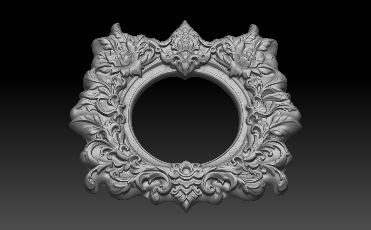 Bas relief Frame 240506 10 3D print model_4