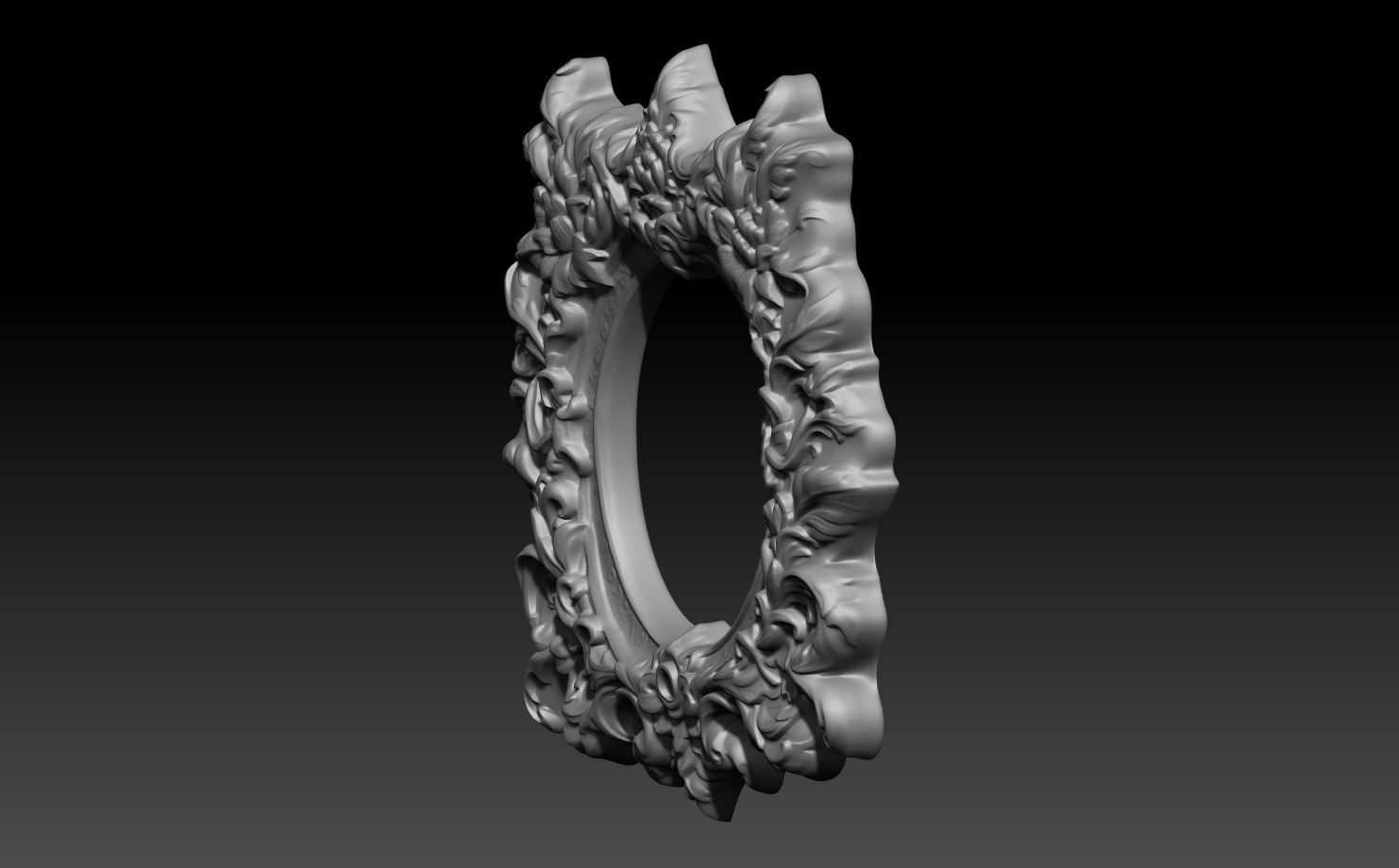 Bas relief Frame 240506 10 3D print model_1