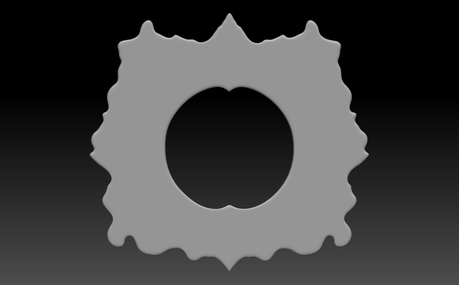 Bas relief Frame 240506 10 3D print model_5