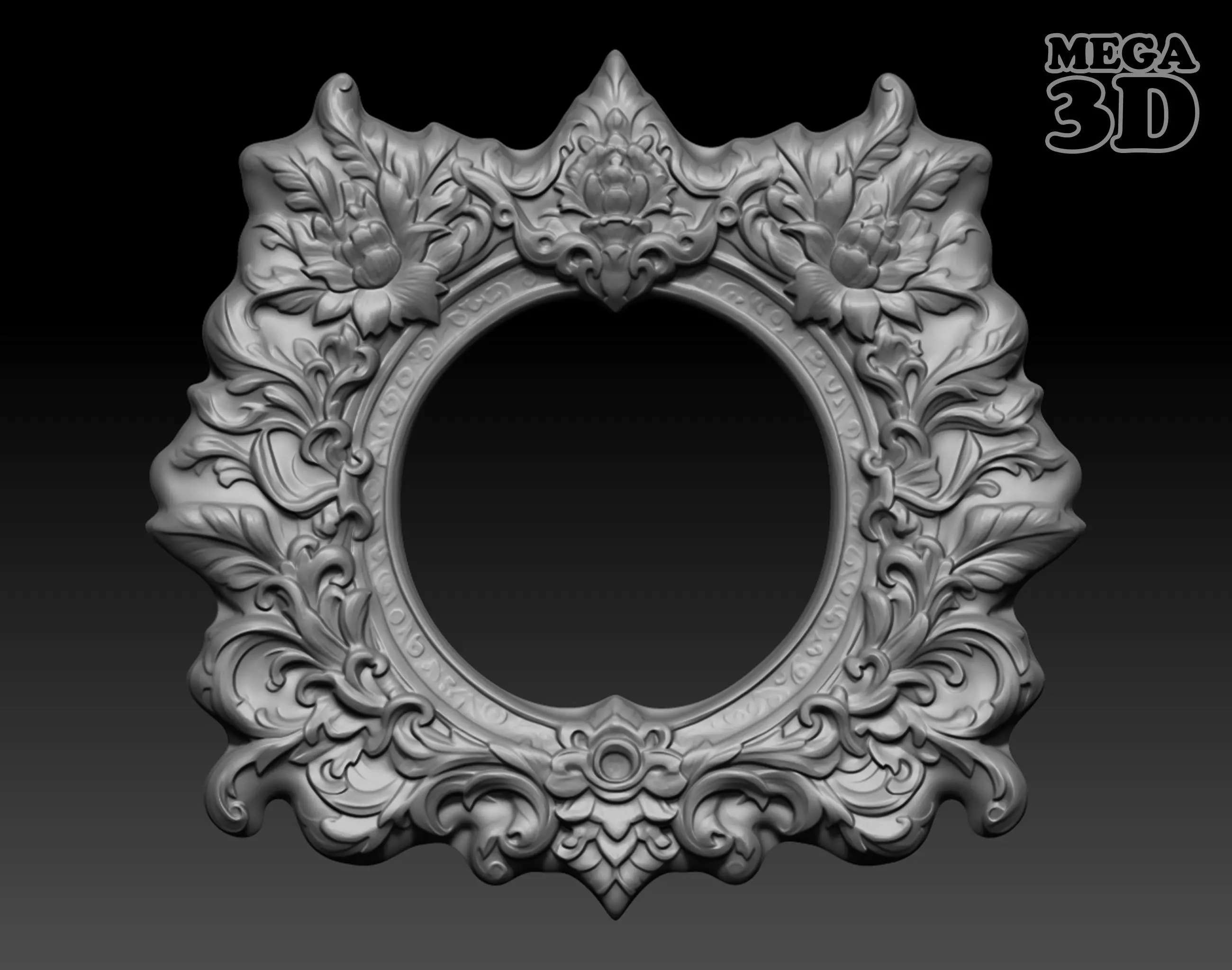 Bas relief Frame 240506 10 3D print model_0