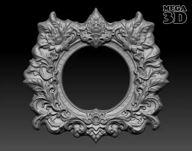 Bas relief Frame 240506 10 3D print model