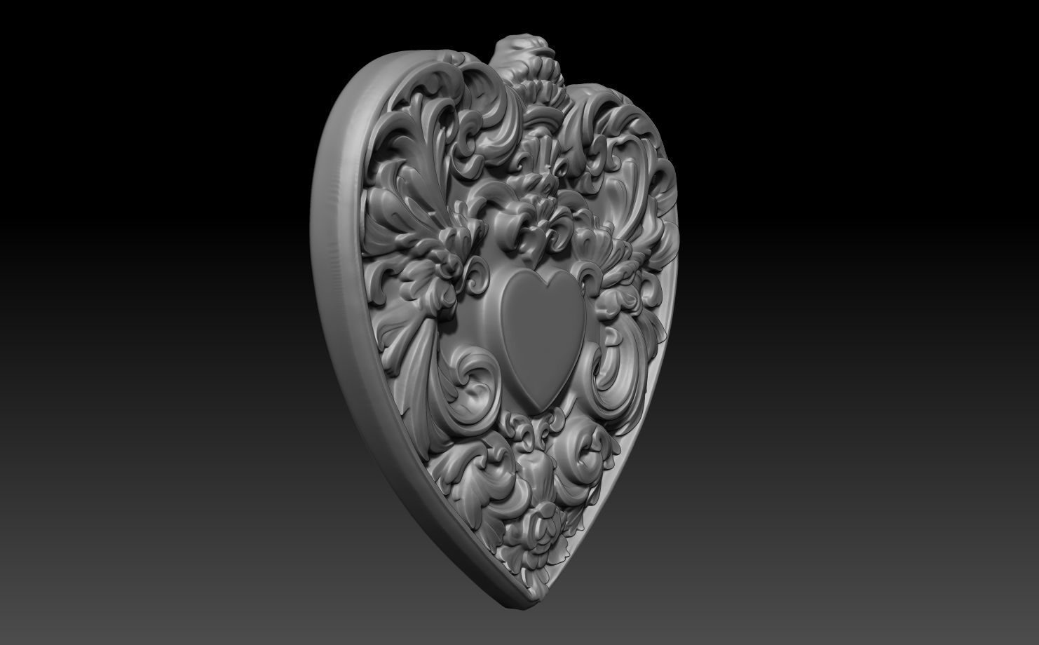 Bas relief Frame 240506 09 3D print model_4