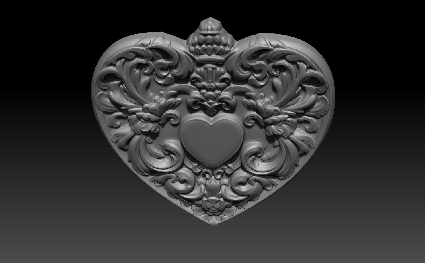 Bas relief Frame 240506 09 3D print model_1