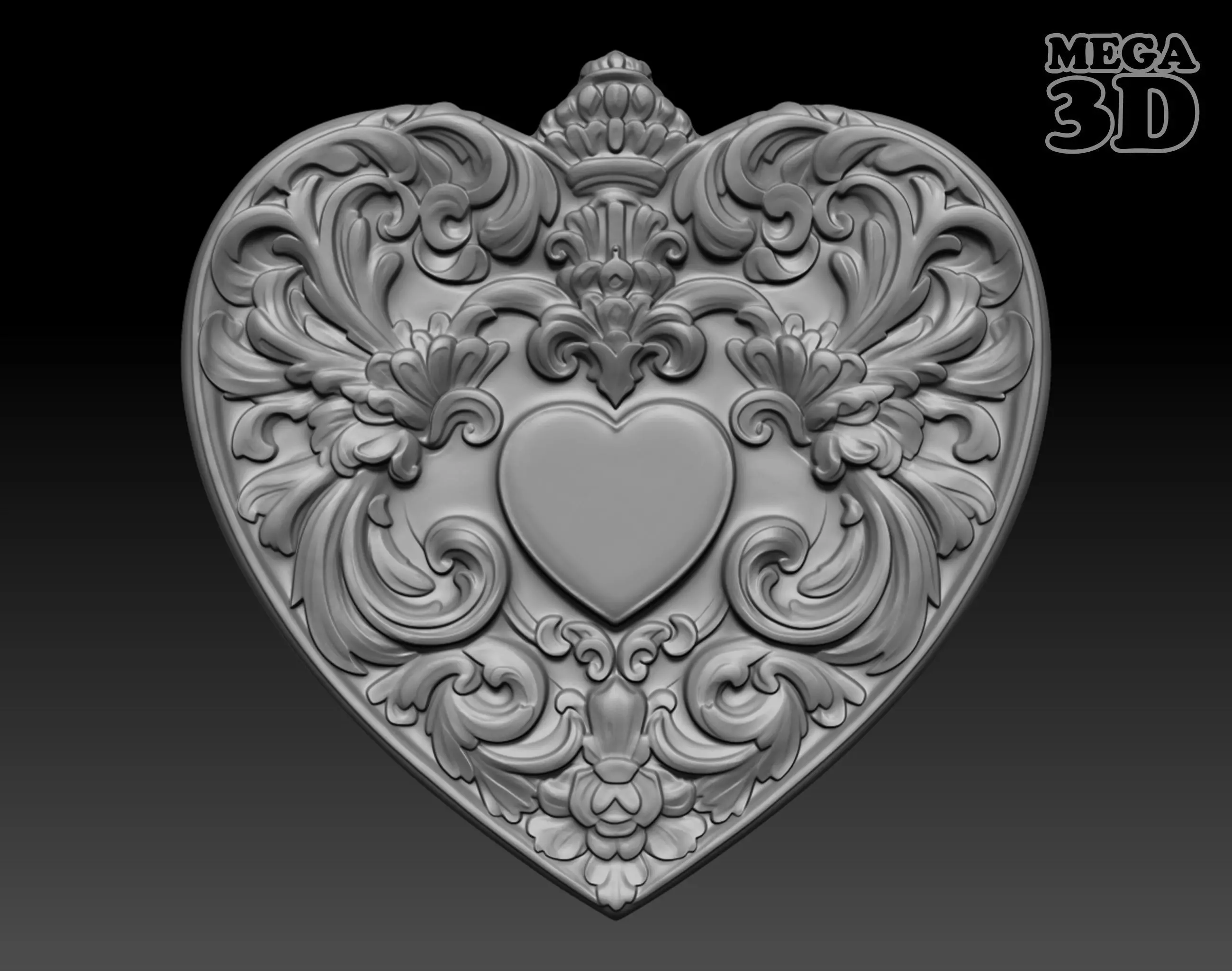 Bas relief Frame 240506 09 3D print model_0