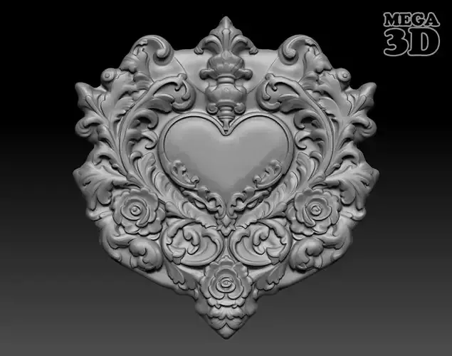 Bas relief Frame 240506 08 3D print model