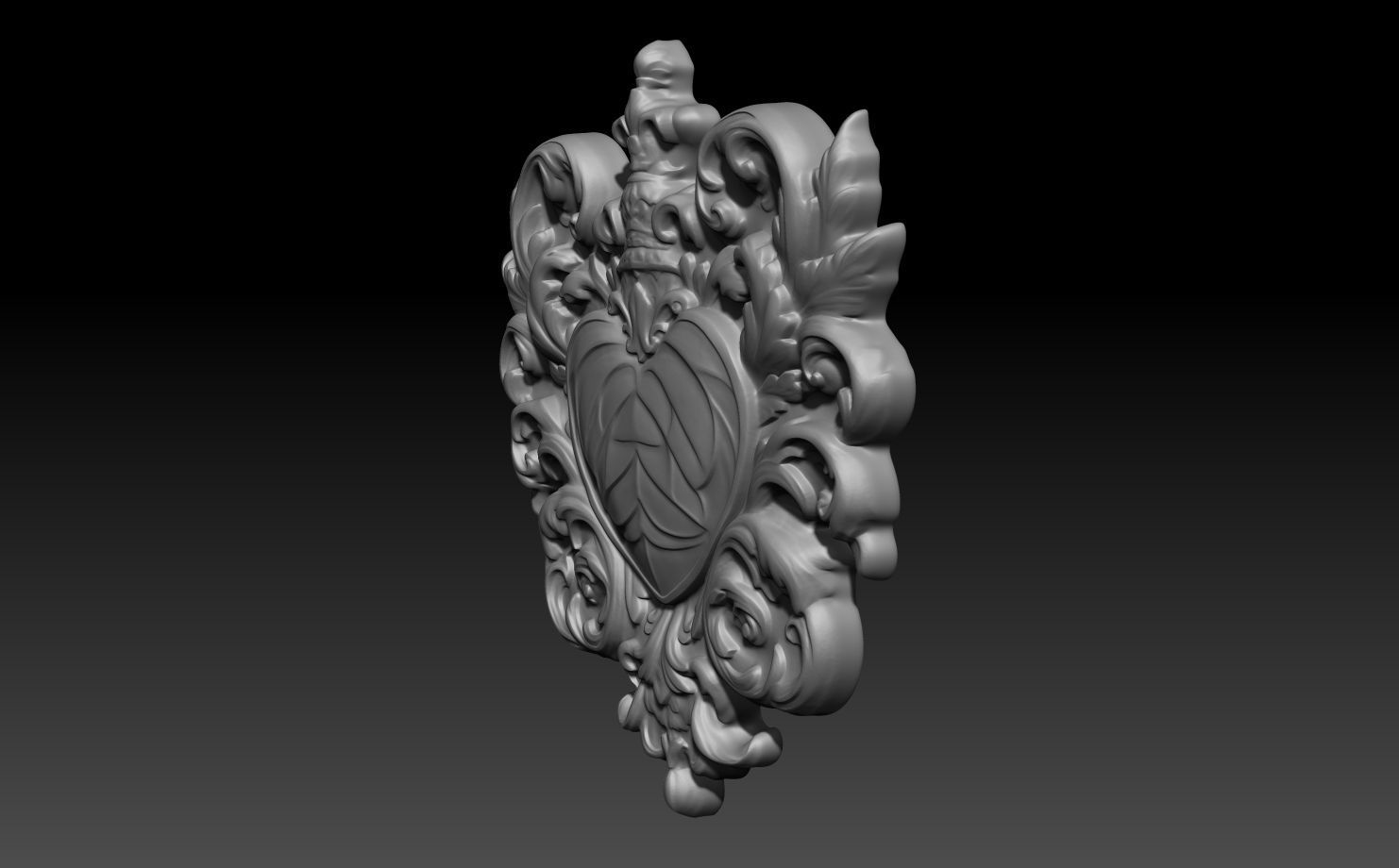 Bas relief Frame 240506 07 3D print model_3