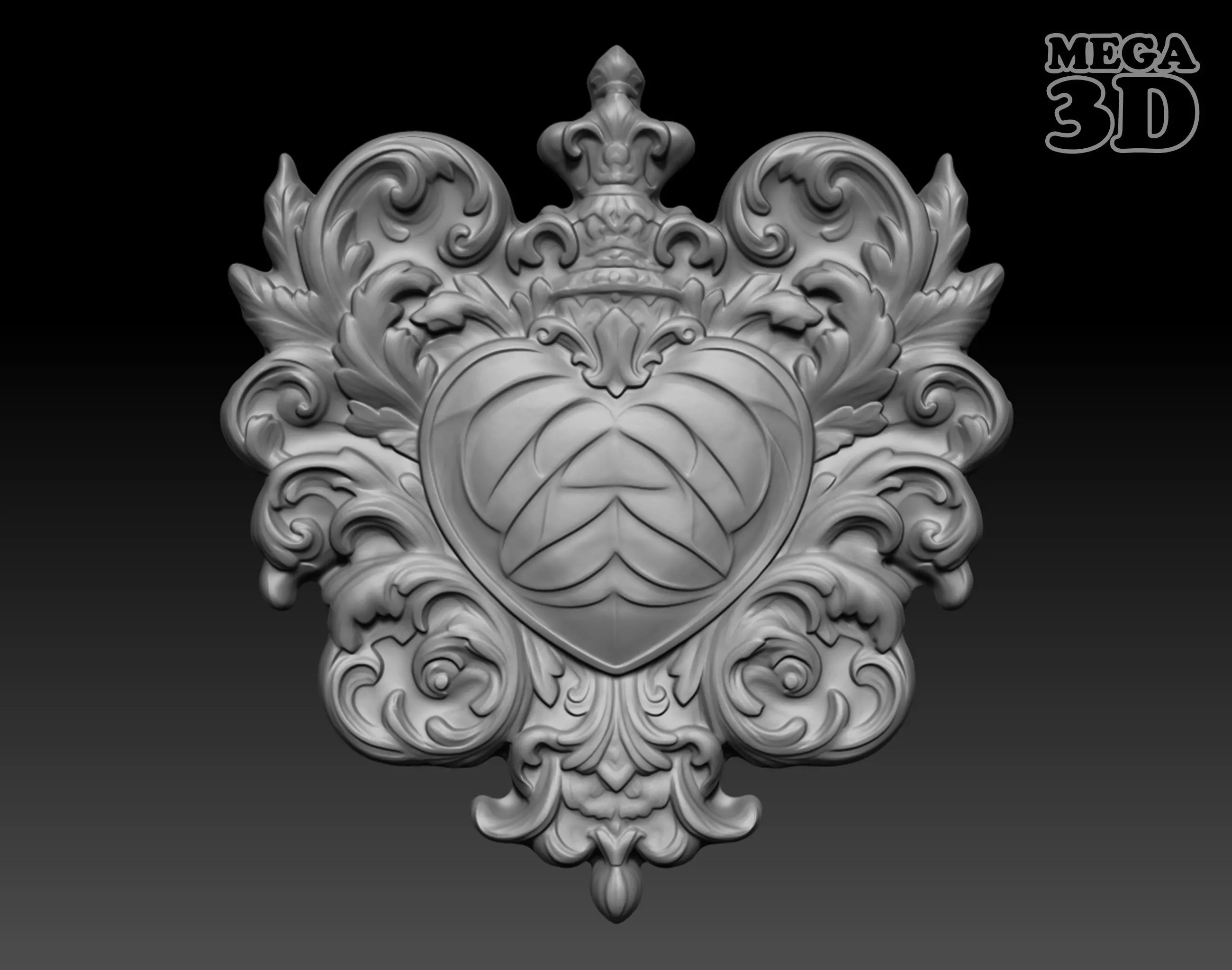 Bas relief Frame 240506 07 3D print model_0