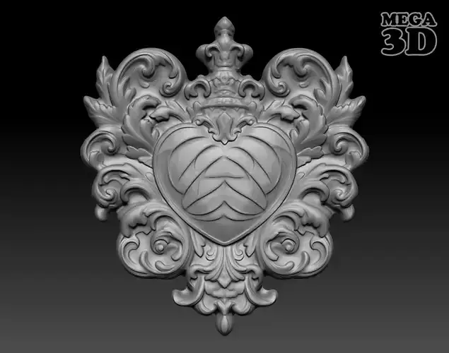 Bas relief Frame 240506 07 3D print model