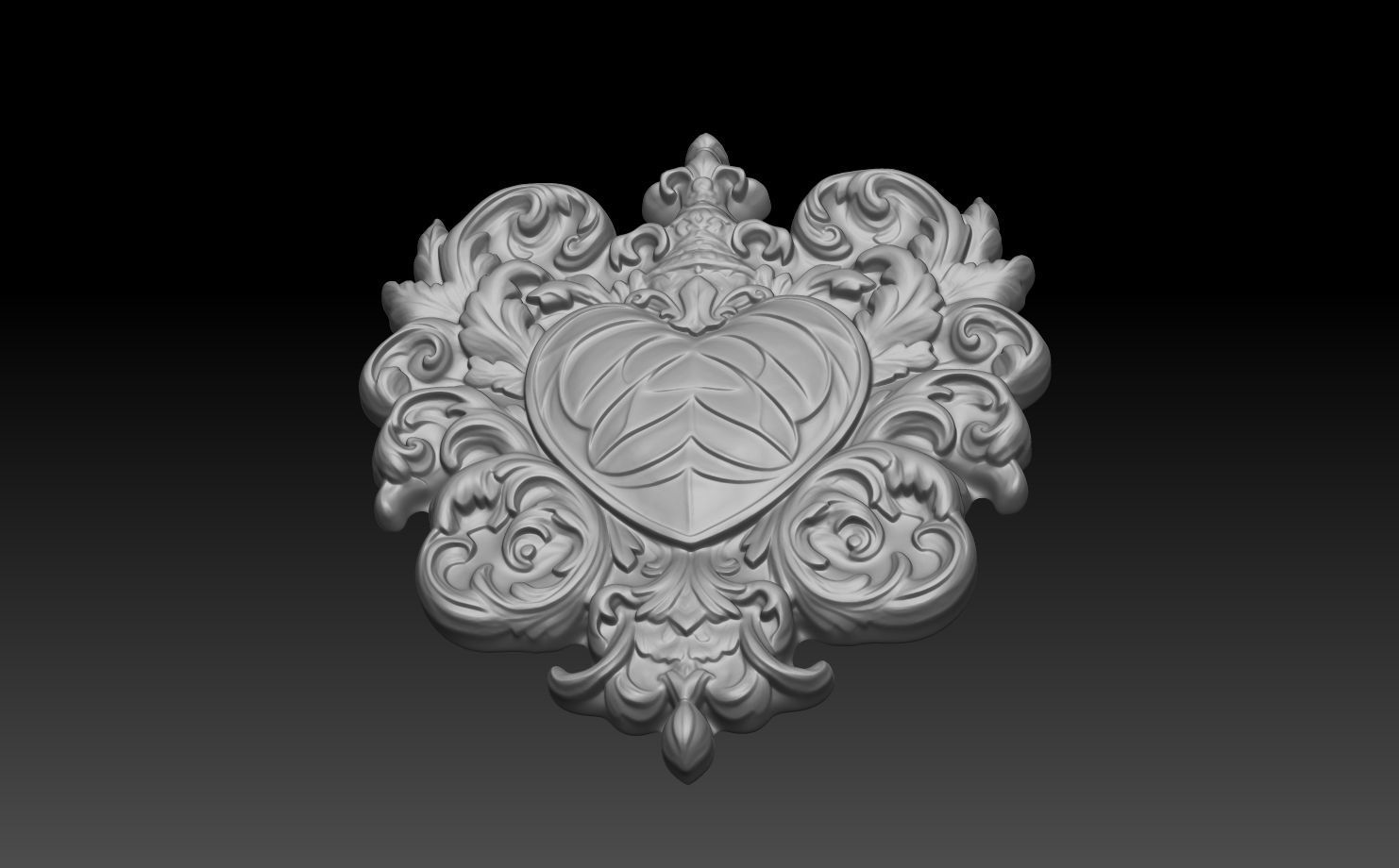 Bas relief Frame 240506 07 3D print model_2