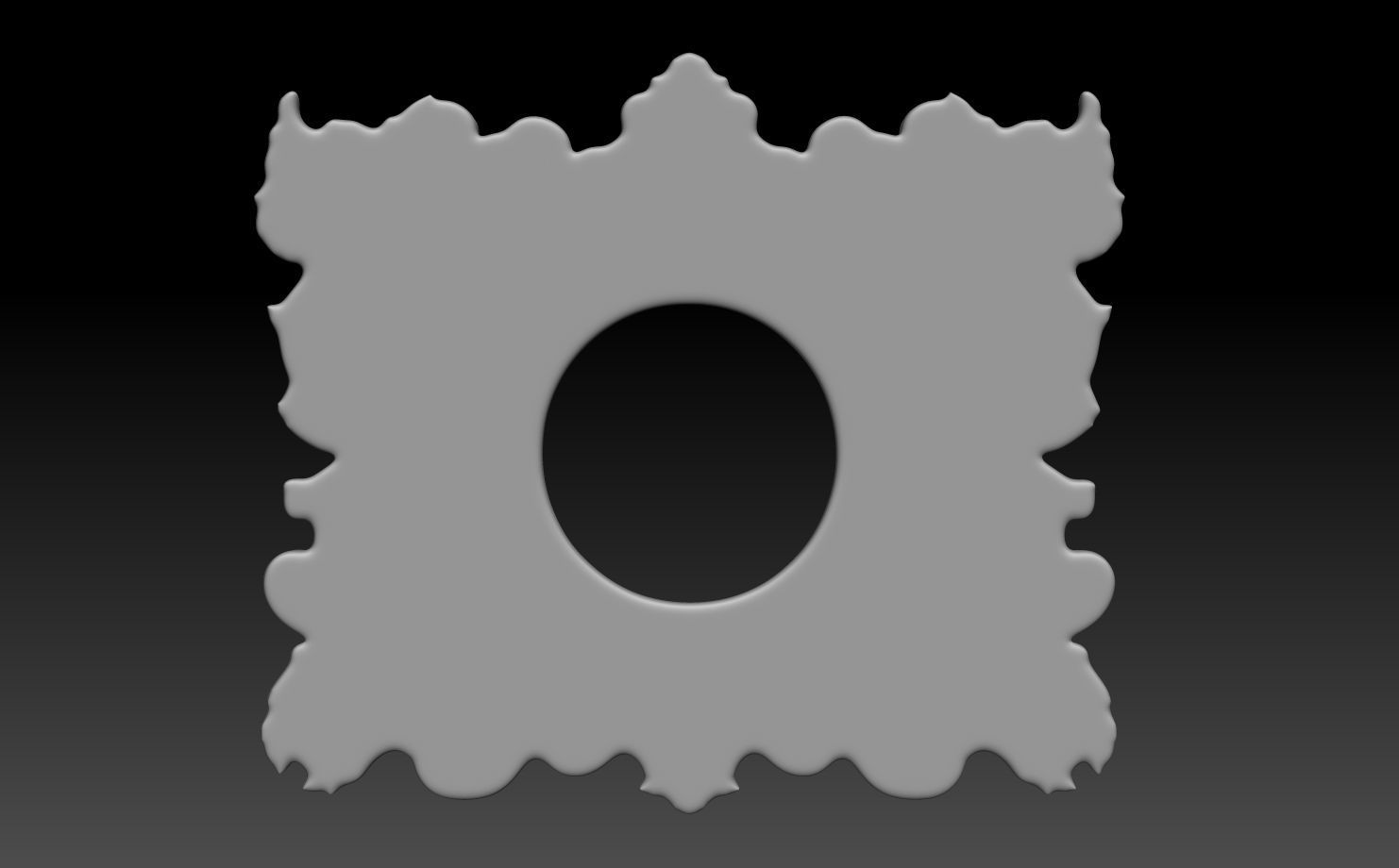 Bas relief Frame 240506 04 3D print model_5