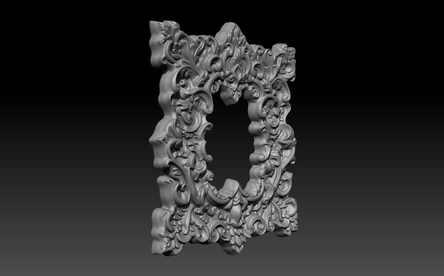 Bas relief Frame 240506 01 3D print model_2