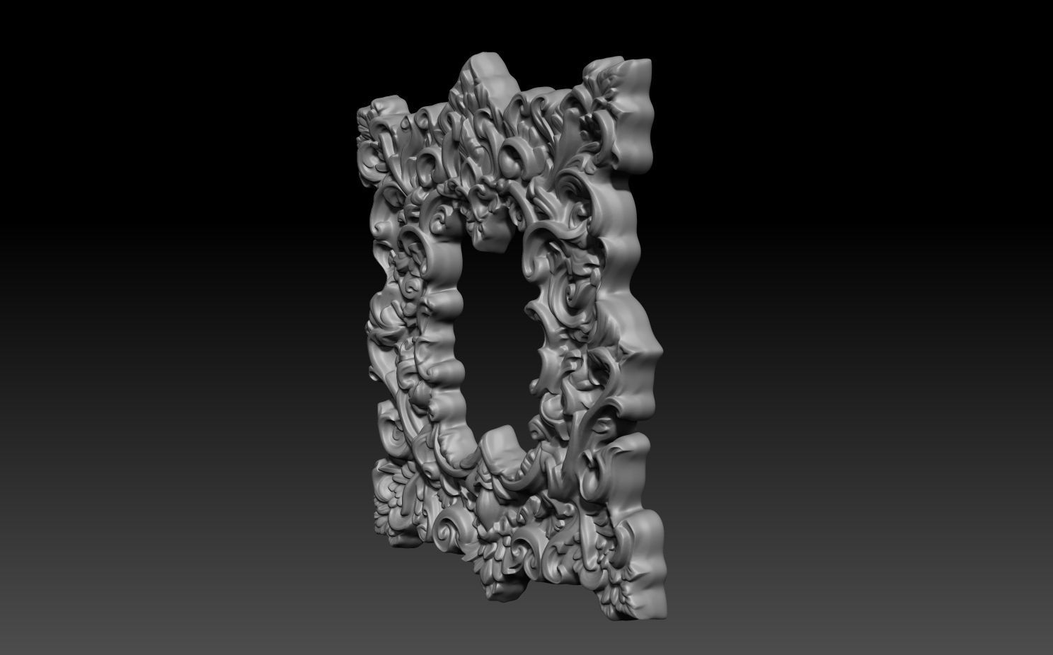 Bas relief Frame 240506 01 3D print model_1