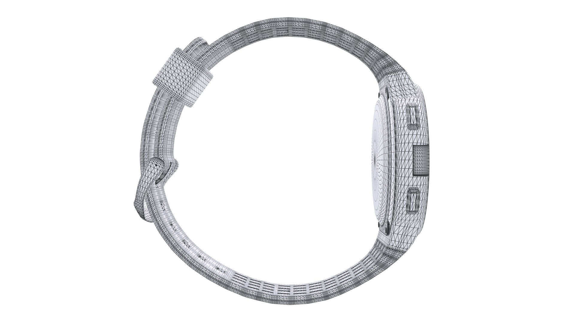 Titan TraQ Lite - Orange Low-poly 3D model_7