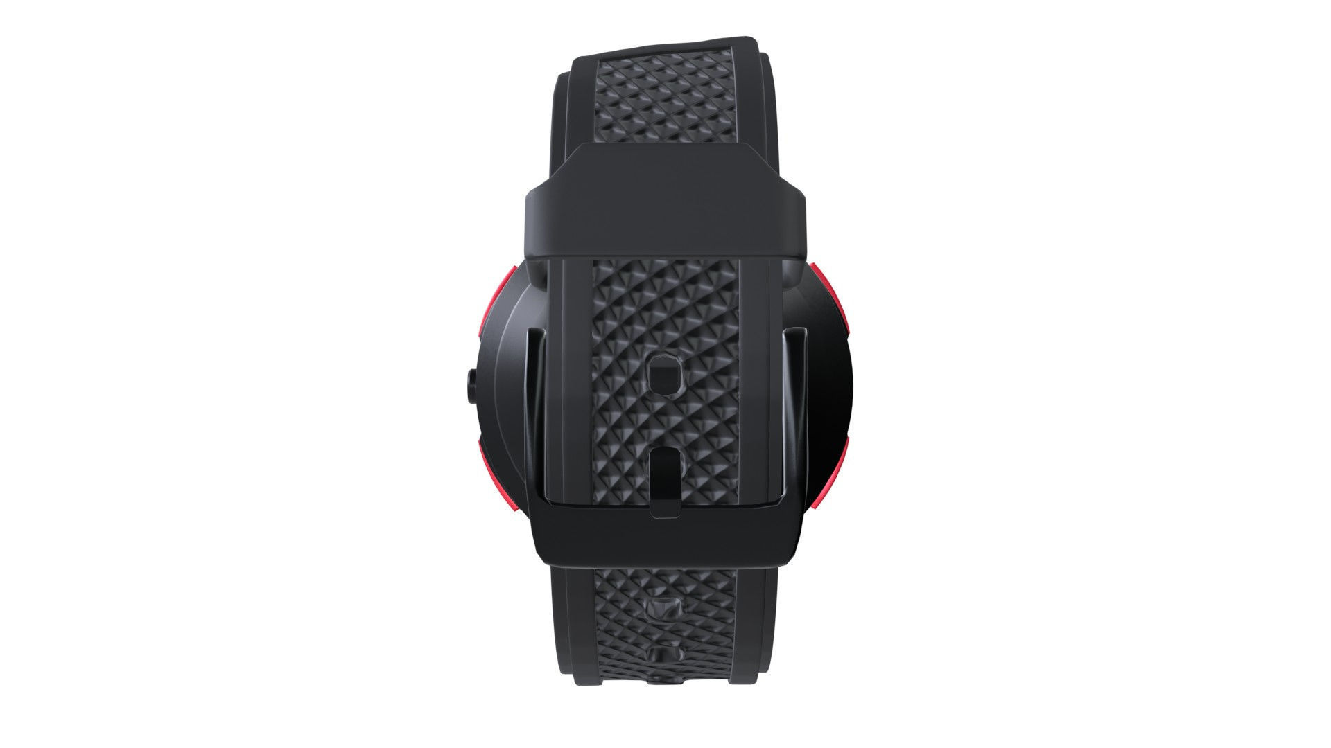 Titan TraQ Triathlon - Red Low-poly 3D model_2