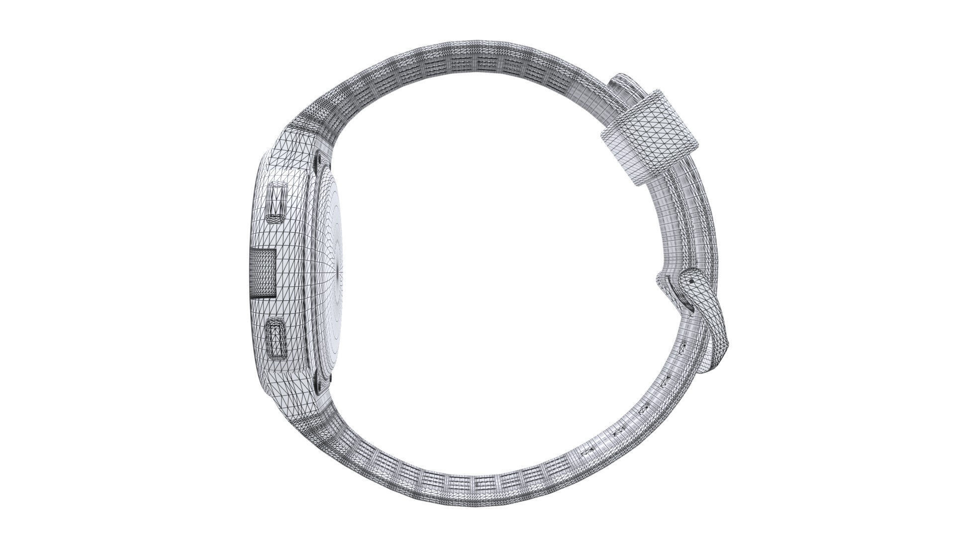 Titan TraQ Lite - Yellow Low-poly 3D model_8